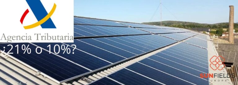Ahorra en tu instalación solar con el IVA reducido