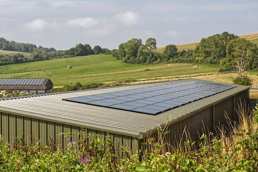 Why are farmers putting solar panels on their land?