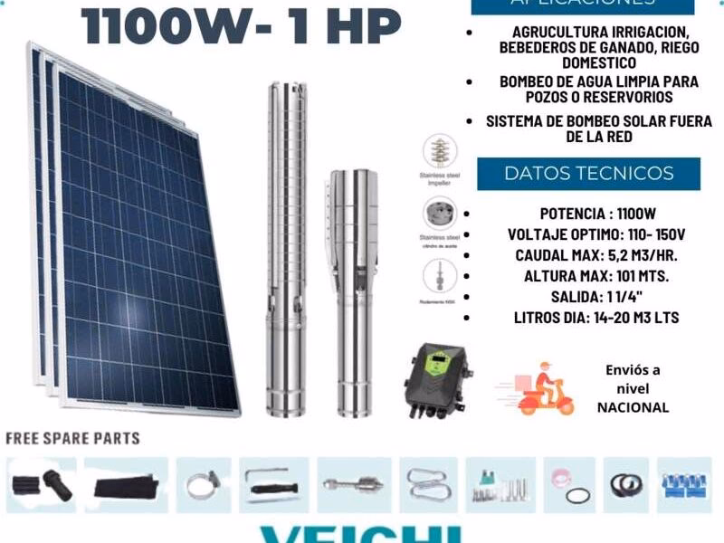 ¿Cuánto cuesta una bomba de agua en Bolivia?