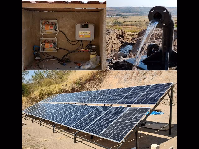 ¿Se puede hacer funcionar una bomba de pozo con energía solar?