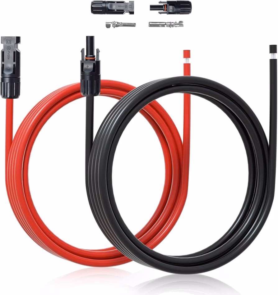 ¿Qué tipo de cable se utiliza para un panel solar?