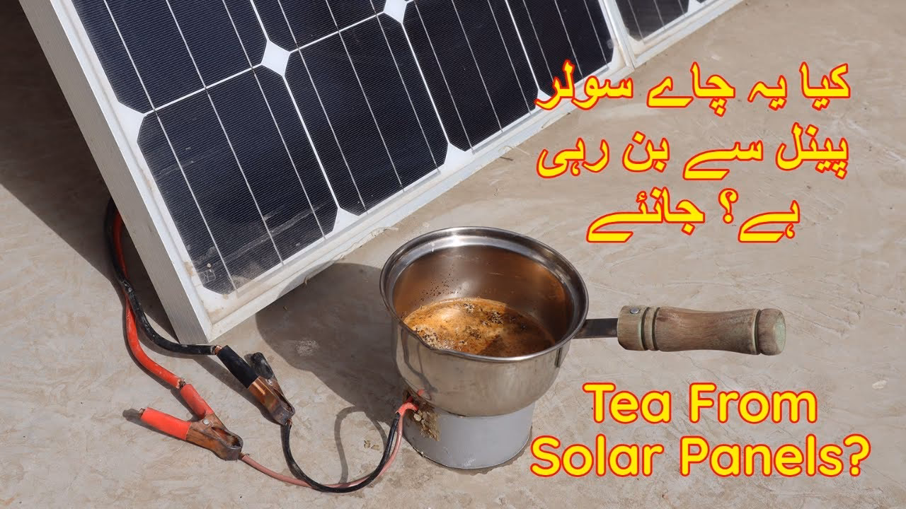 Can solar power run a stove?