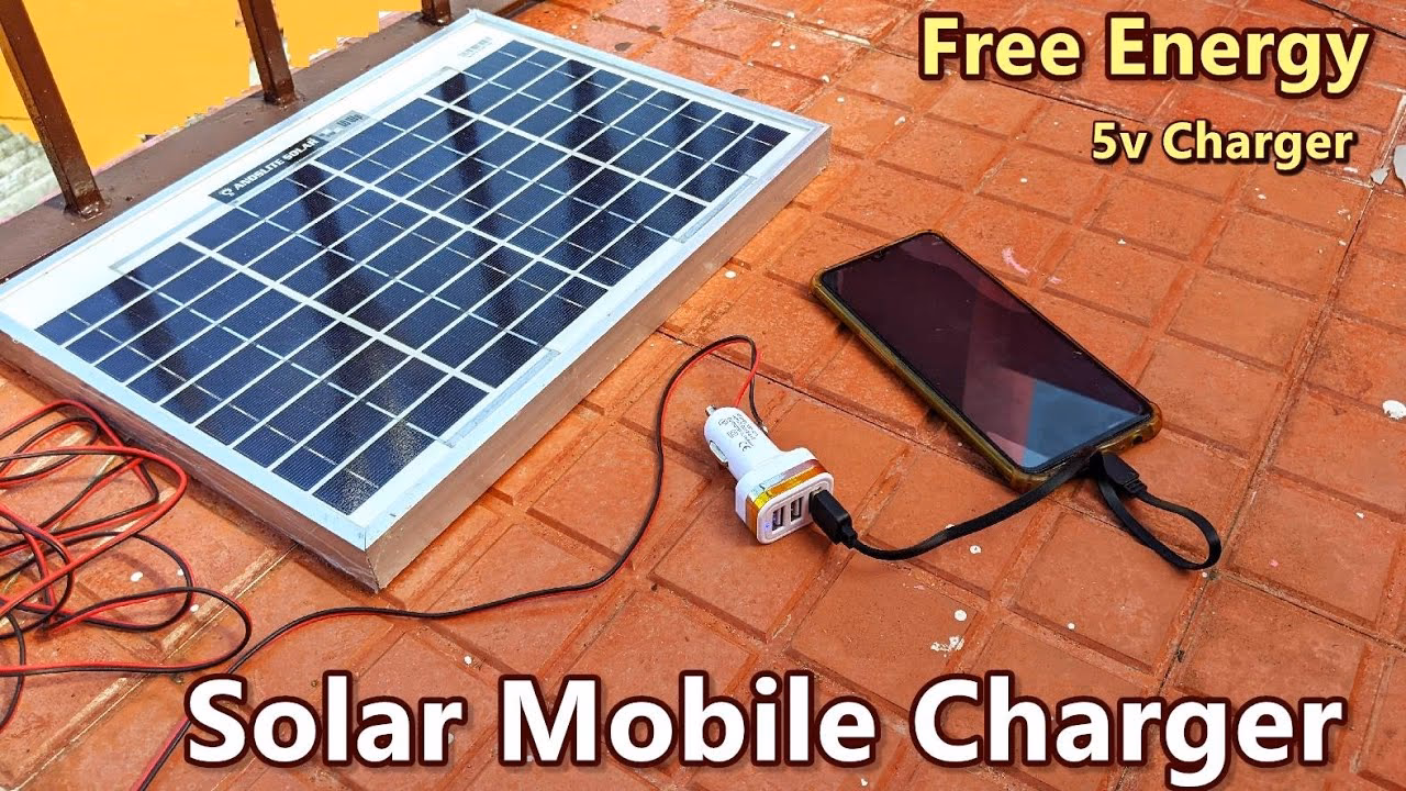 How many watts of solar do I need to charge my phone?