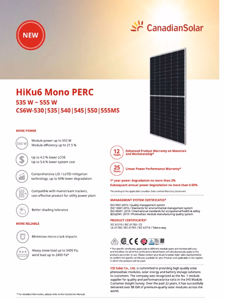 ¿Cuáles son los mejores paneles solares canadienses?