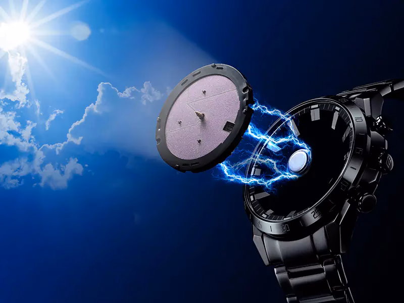 ¿Cuánto dura una carga solar de Casio?