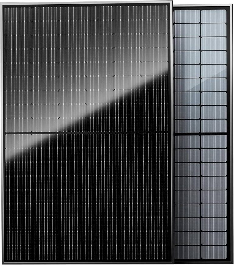 ¿Qué puede alimentar un panel solar de 450W?