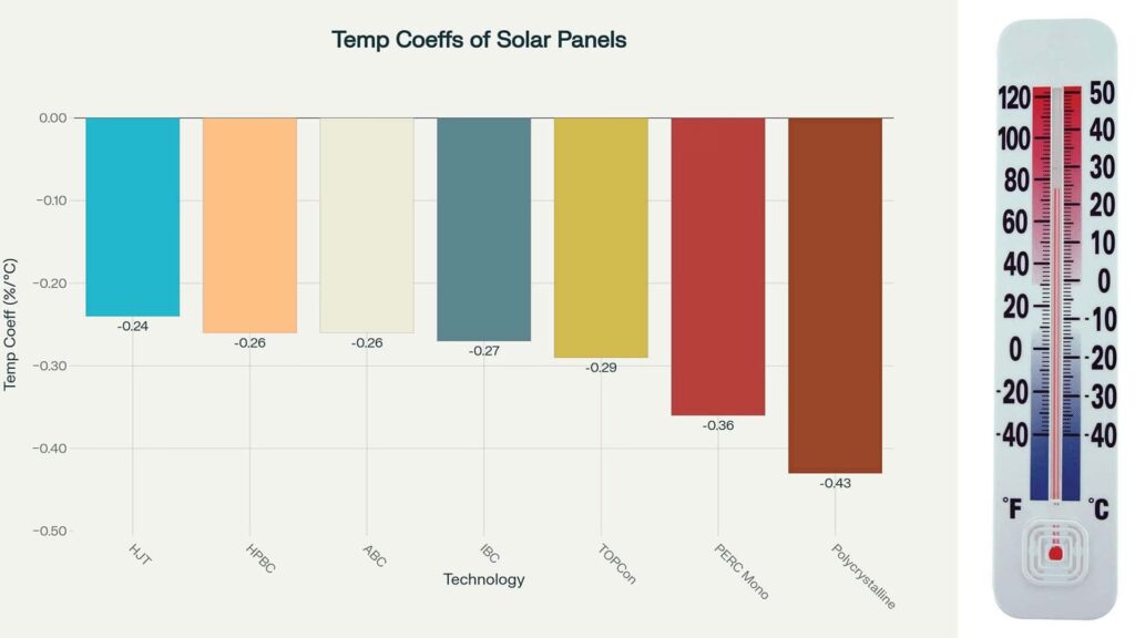 Coeficiente de Temperatura: El Calor y tu Panel Solar
