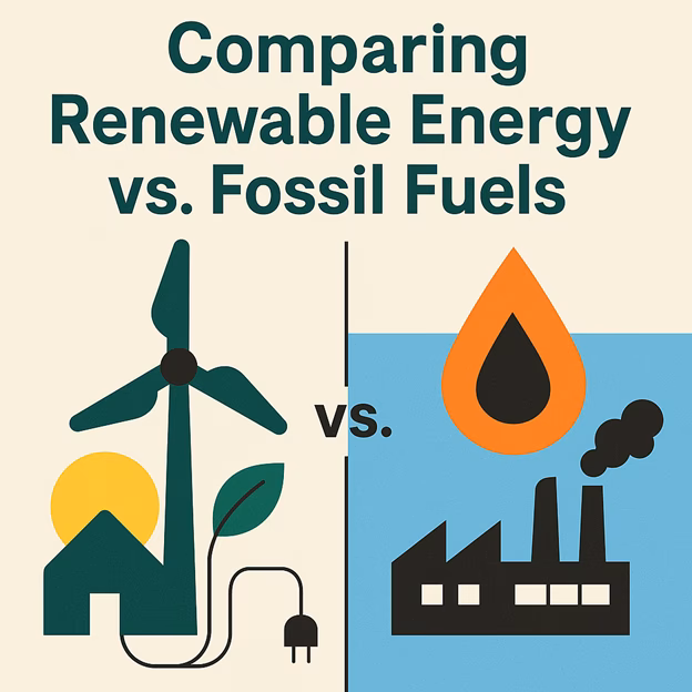 ¿Son los combustibles fósiles mejores que las energías renovables?