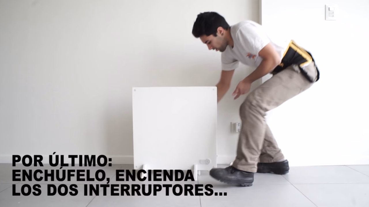 ¿Dónde colocar un panel calefactor?