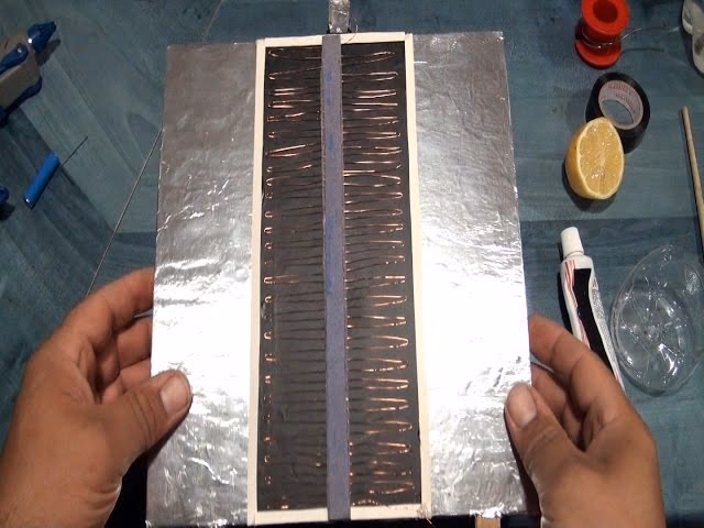 ¿Se puede utilizar papel de aluminio como panel solar?