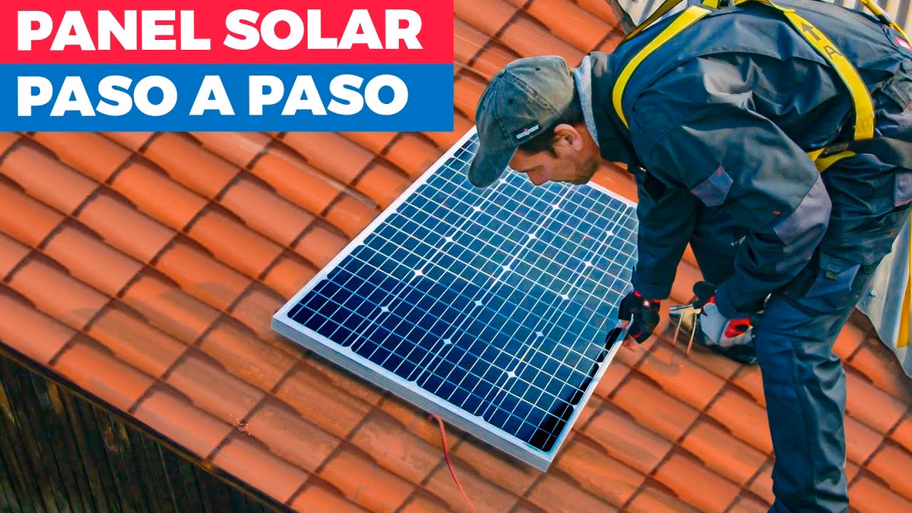 ¿Cuáles son los pasos para instalar paneles solares?