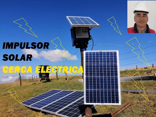 ¿Puede una cerca eléctrica funcionar con paneles solares?