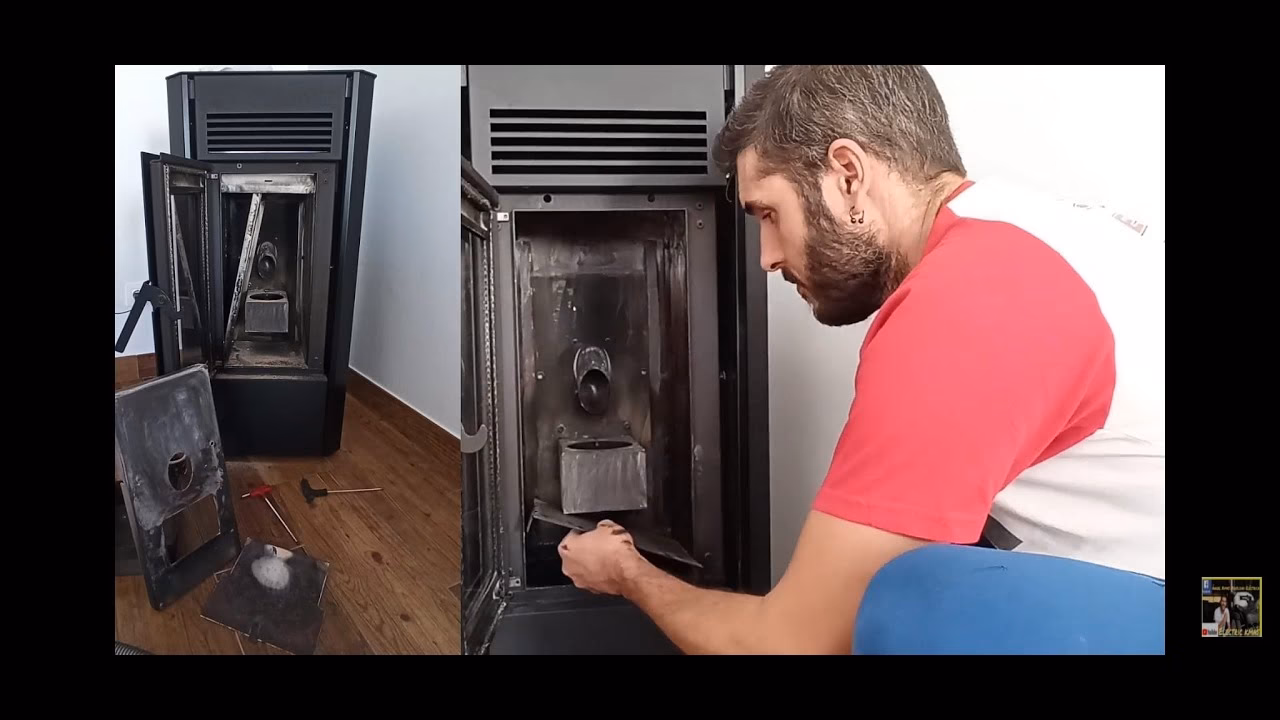 ¿Cuándo hay que limpiar la estufa de pellets?