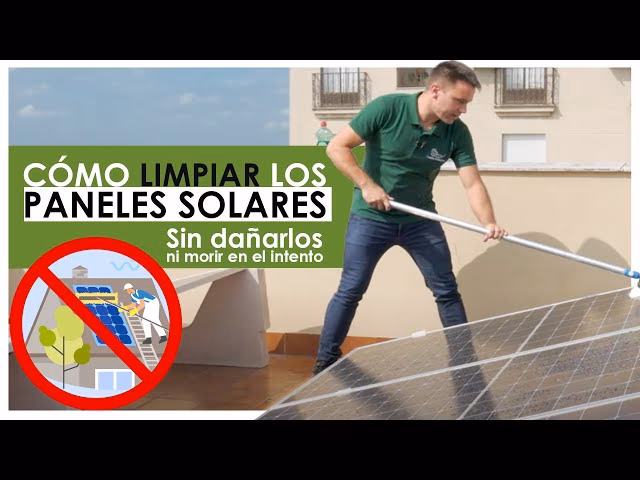 ¿Qué pasa si se moja el panel solar?