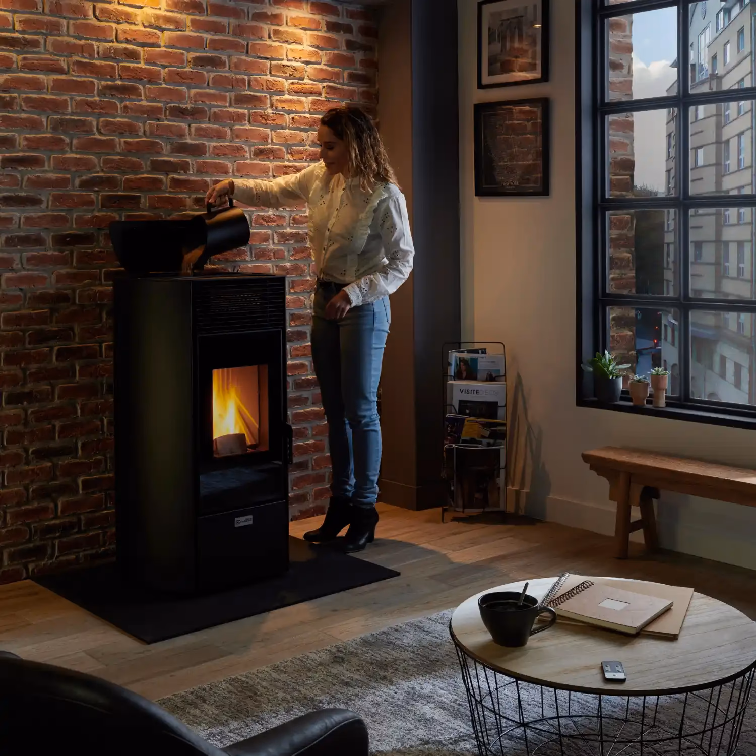 ¿Vale la pena invertir en una estufa de pellets?