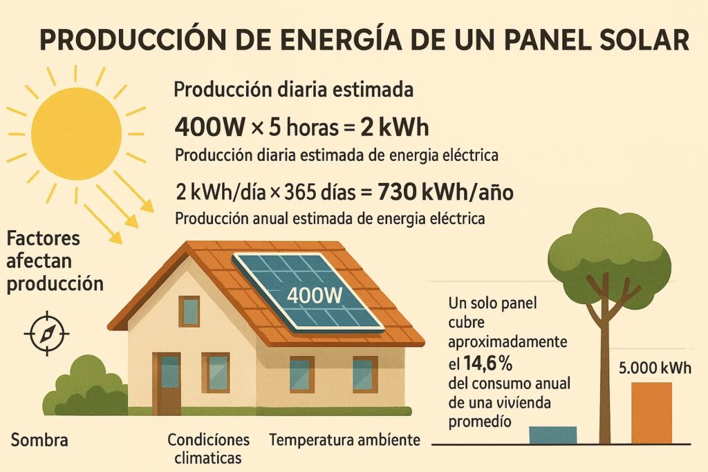 Producción de un Panel Solar de 500W en Invierno