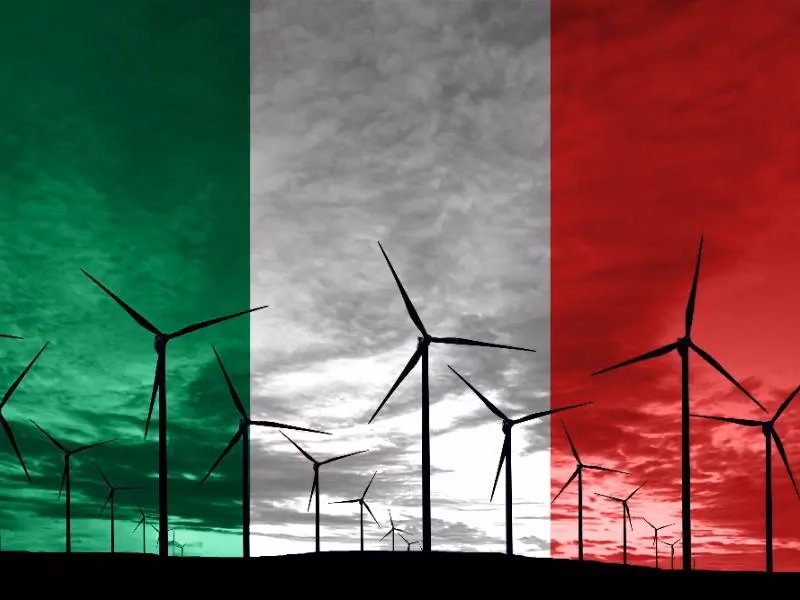 ¿Cuáles son las fuentes de energía renovables en Italia?