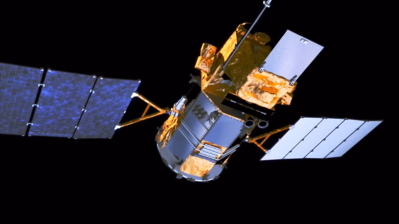 ¿Cómo funciona un satélite con celda solar?