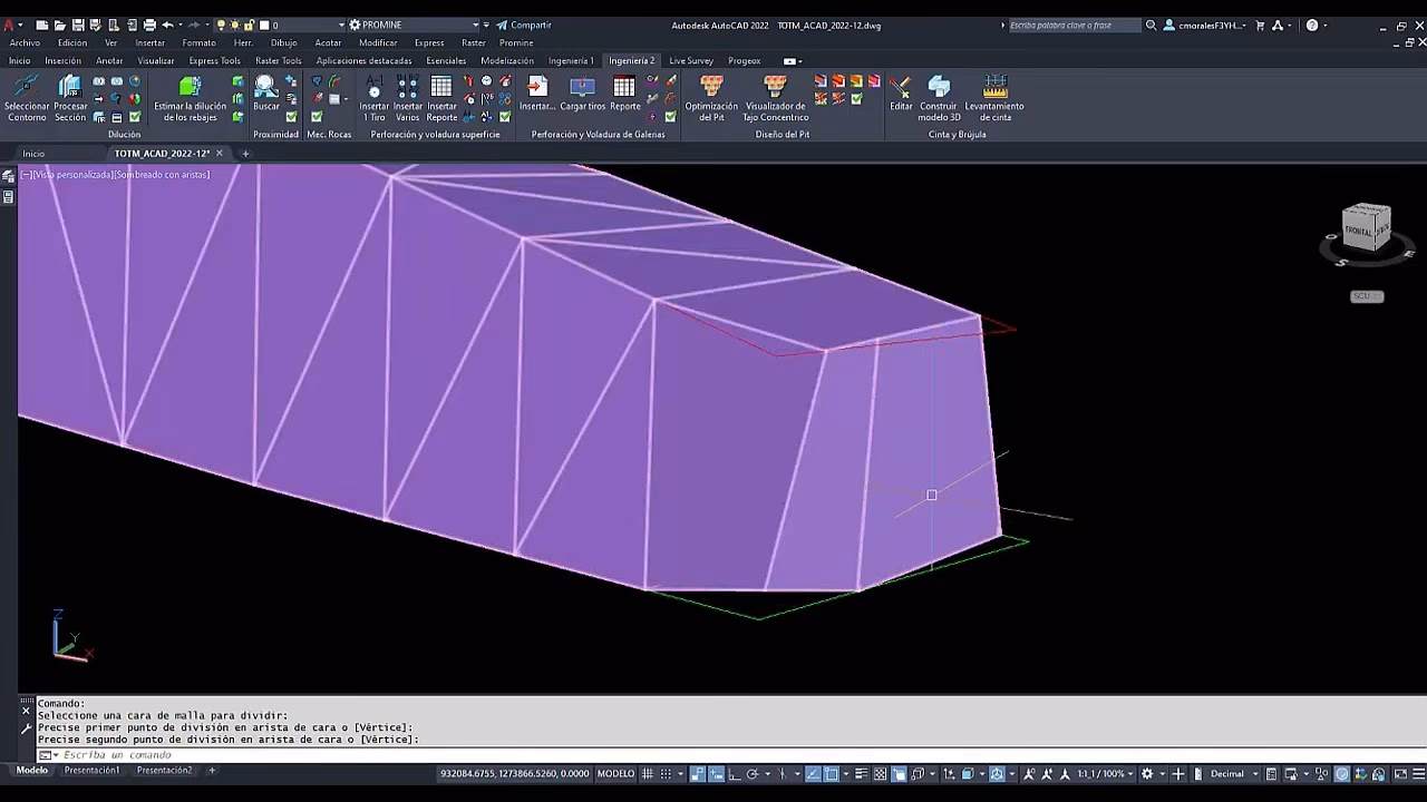¿Cómo hacer un corte de un sólido en AutoCAD?
