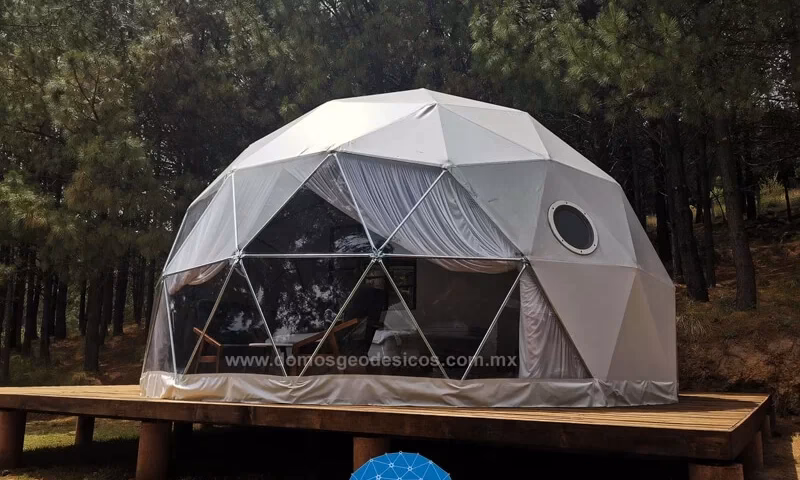 ¿Cuánto dura un domo geodésico?