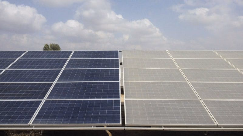 How to reduce dust on solar panels?