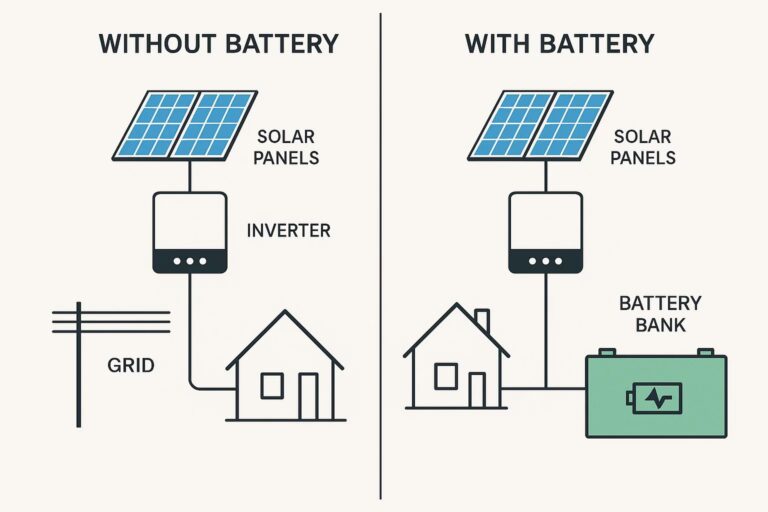 Energía Solar sin Baterías: ¿Es Posible?