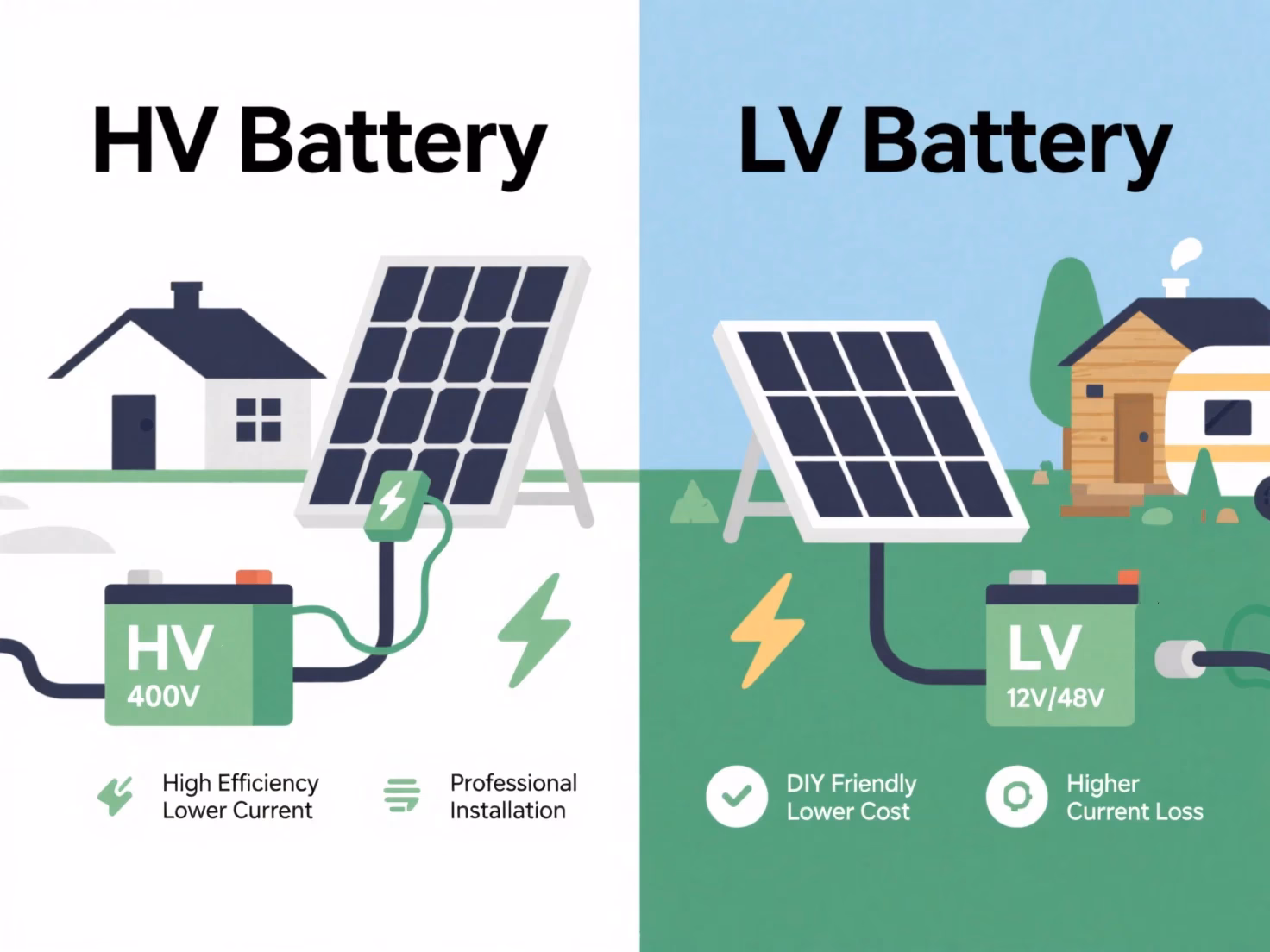 ¿Los paneles solares generan voltaje constante?