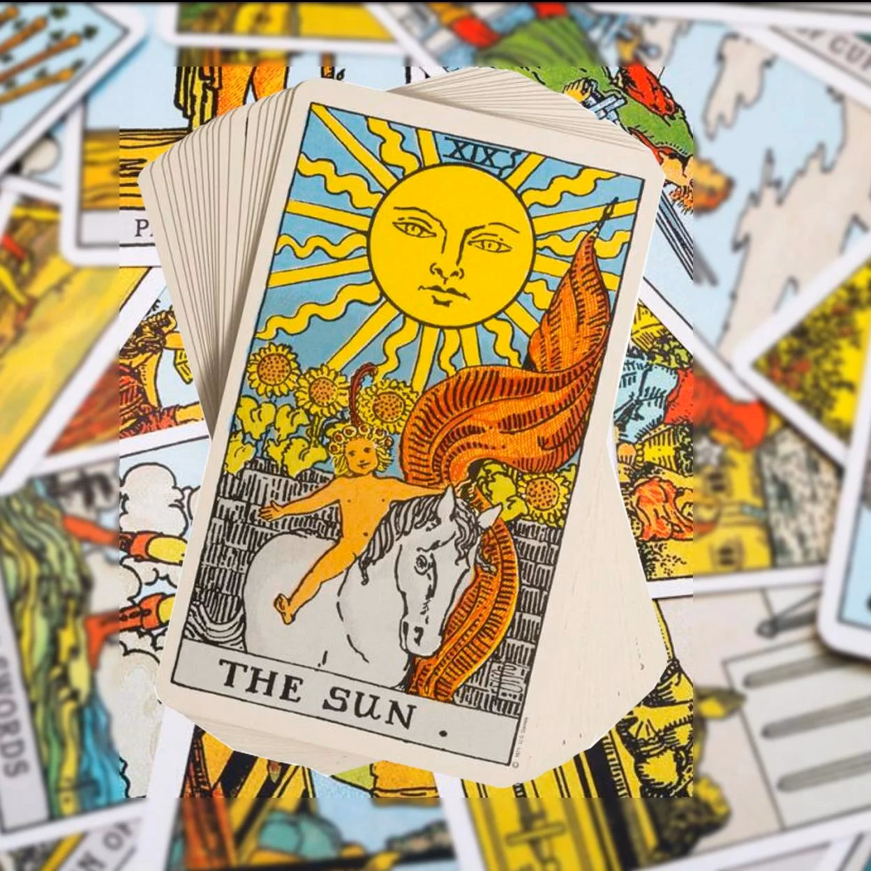 ¿Cuál es la energía del sol en el tarot?