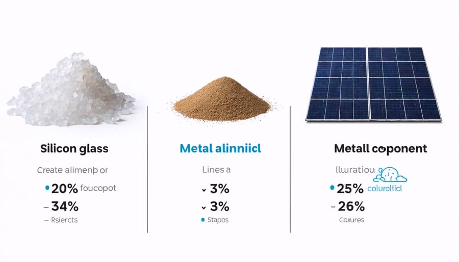 What are the problems with solar panels manufacturing?