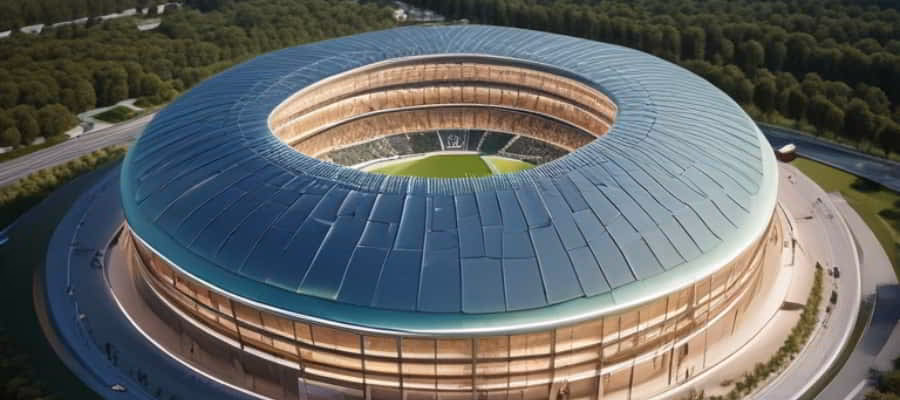 ¿Cuántos estadios tienen techo retráctil?