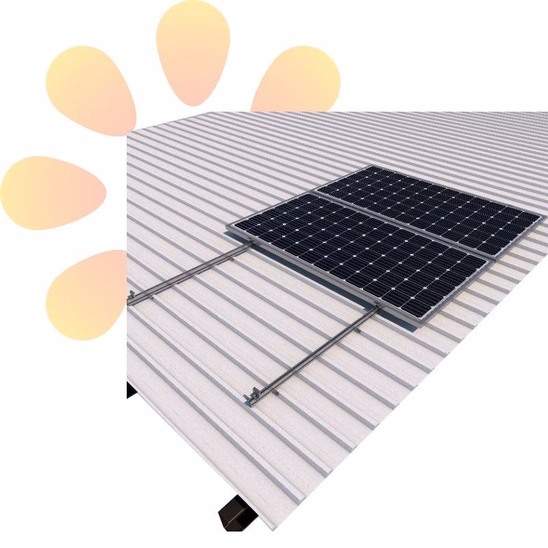 ¿Cómo se fijan los paneles solares al techo?