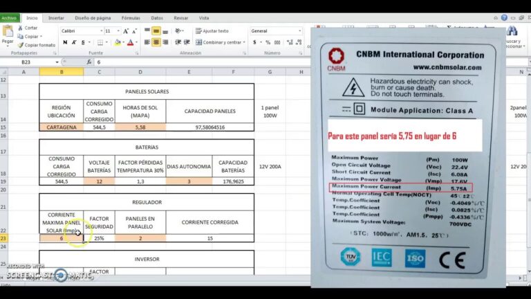 Cómo Calcular el Área para Paneles Solares