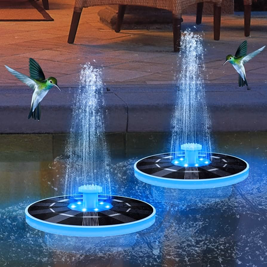 ¿Son buenas las fuentes de agua que funcionan con energía solar?