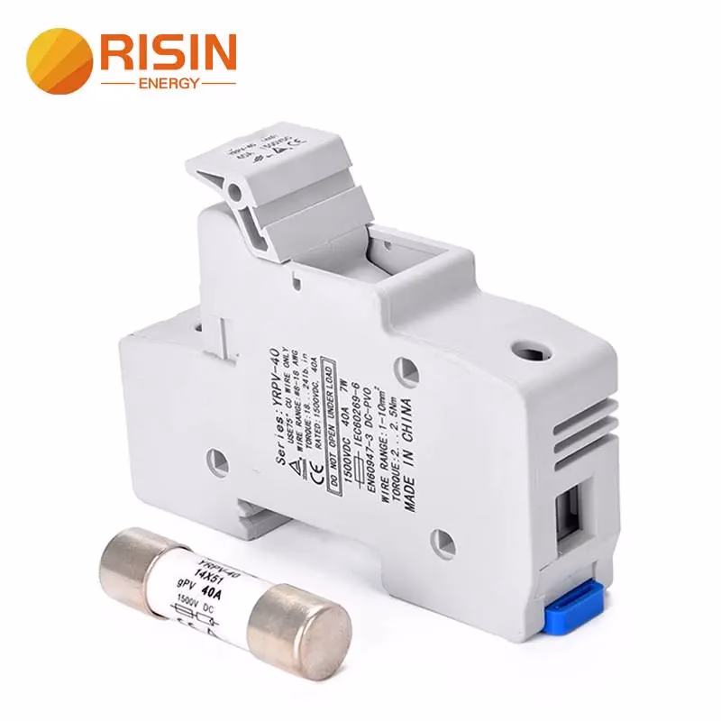 ¿Qué tipo de fusible se necesita para los paneles solares?