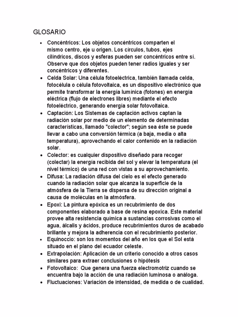 ¿Qué palabras están relacionadas con la energía?
