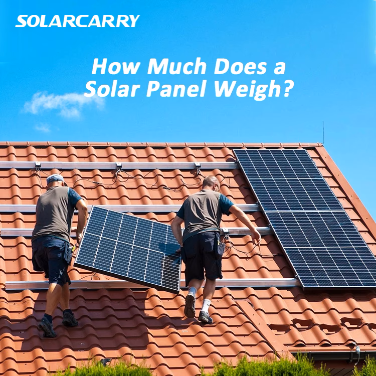 How much does a 500 watt solar panel weigh?