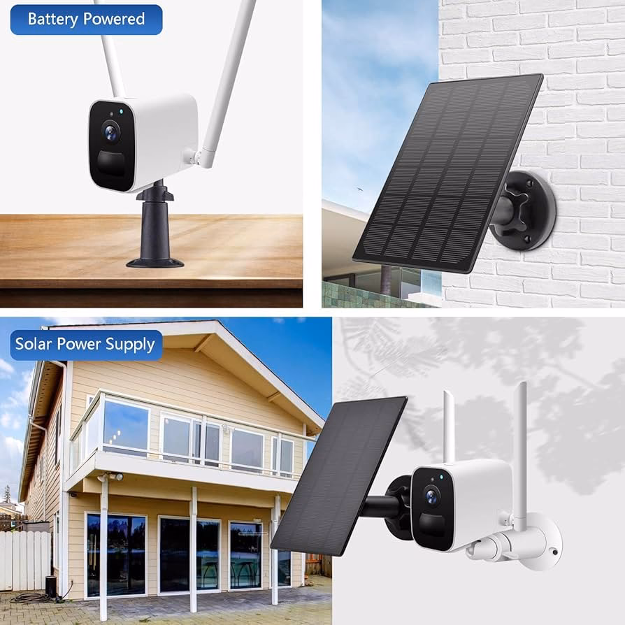 ¿Dónde conecto un panel solar a una cámara Ring?
