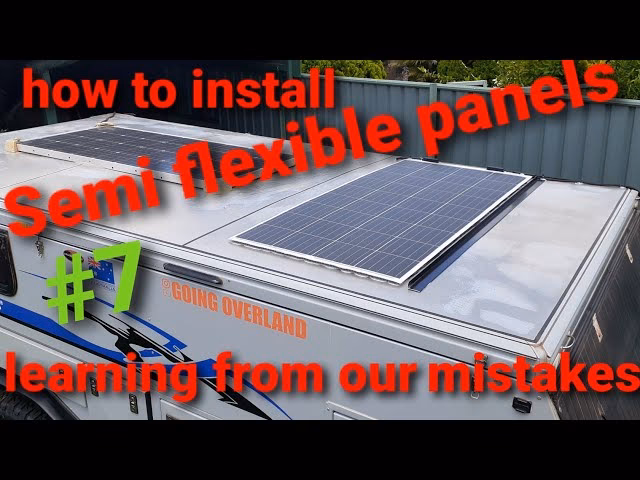 Instalación de Paneles Solares Flexibles en Furgonetas