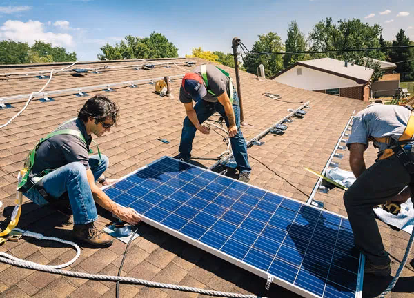 How many solar panels are needed to fully power a house?