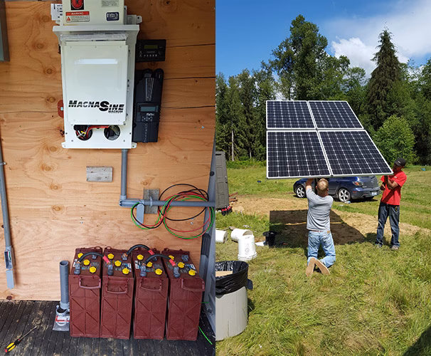 How to use solar panels for backup power?