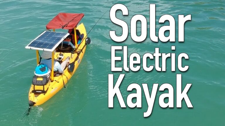 Navega con el Sol: Motores y Carga Solar para Kayak