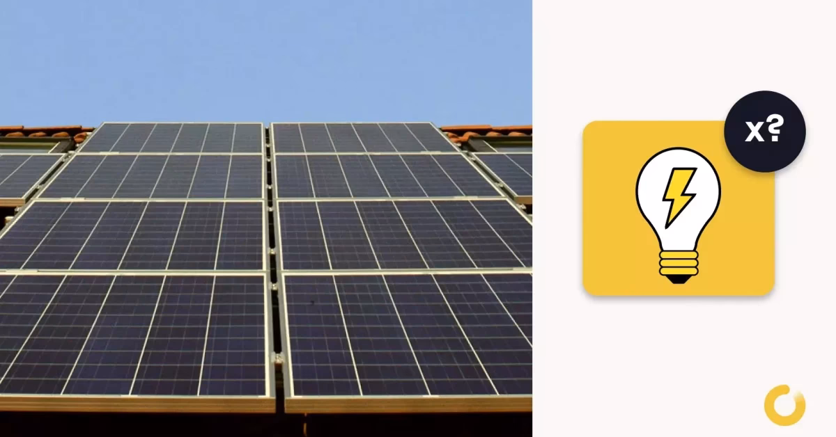 ¿Cuánto produce una placa solar al año?