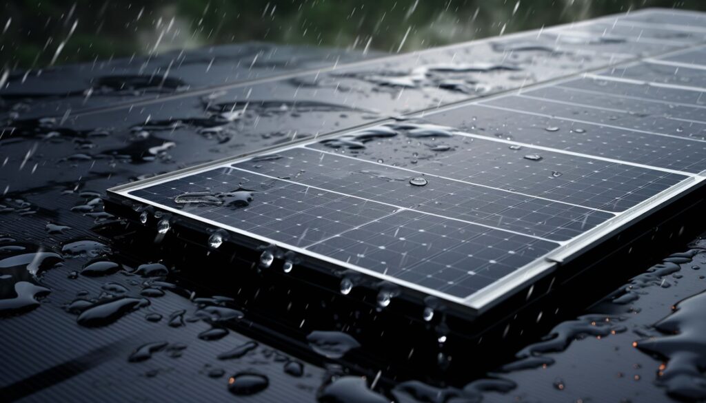 Paneles Solares con Lluvia: ¿Siguen Funcionando?