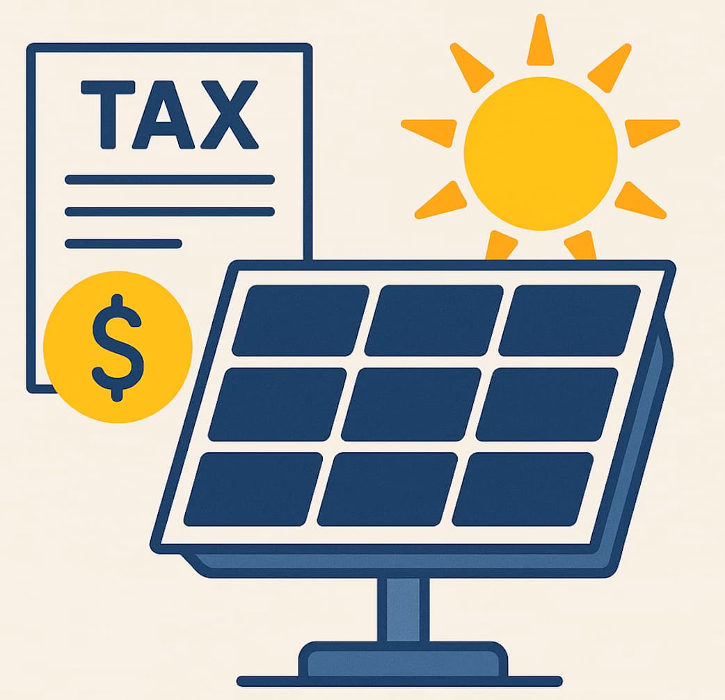 ¿Cuál es la regla para los paneles solares?