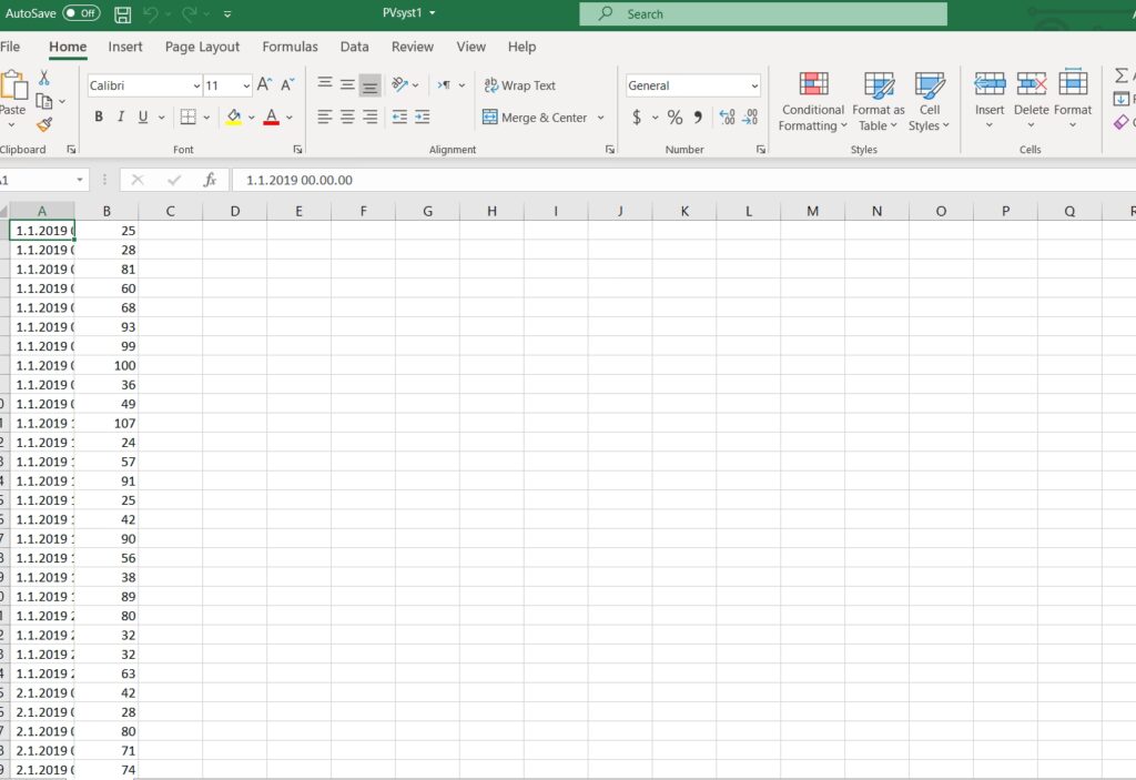 Cómo importar datos de terreno CSV en PVsyst