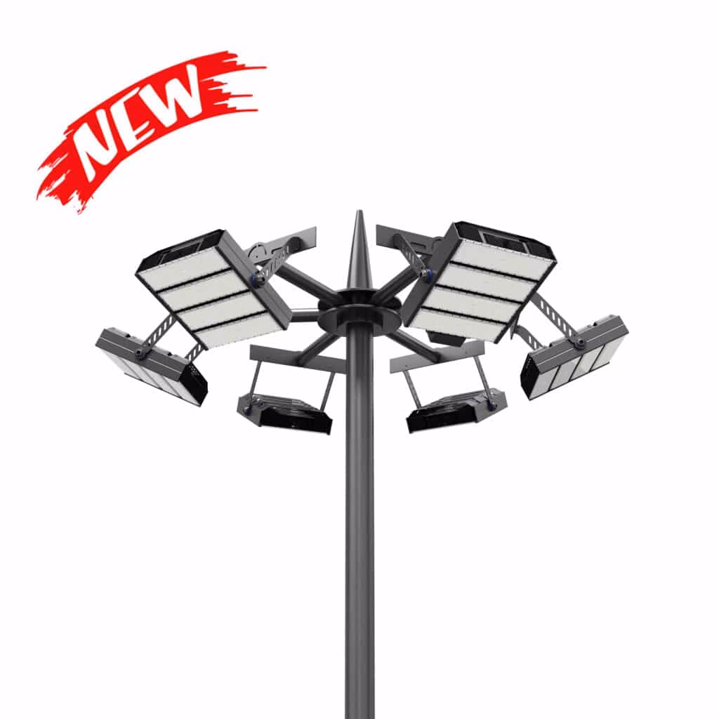 ¿Cuántos watts necesito para iluminar una cancha de fútbol?