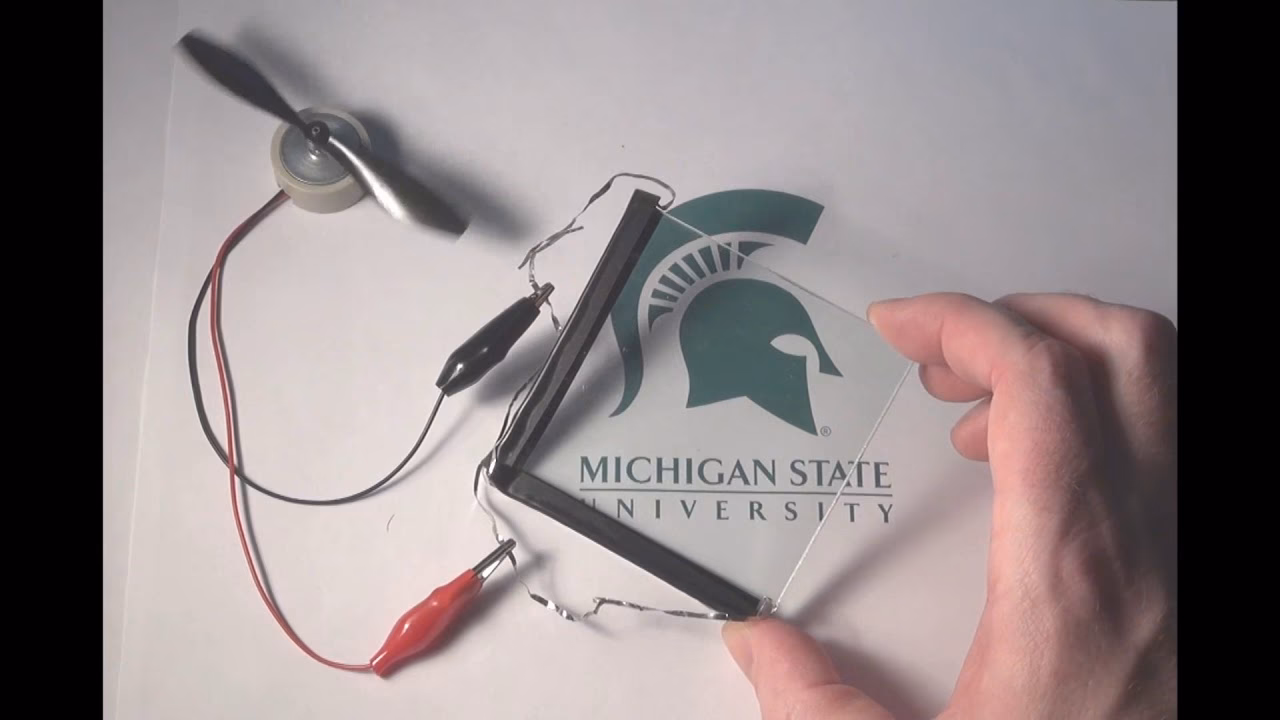 Did Michigan State University create transparent solar panels?