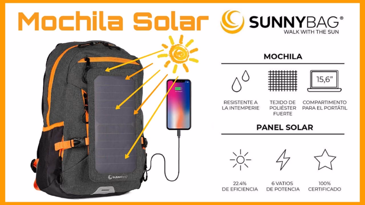 ¿Para qué sirven las mochilas escolares solares?