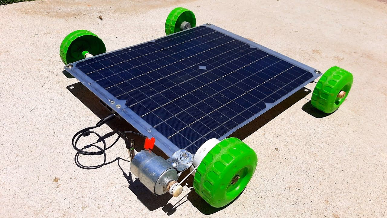 ¿Puede un panel solar hacer funcionar un motor?