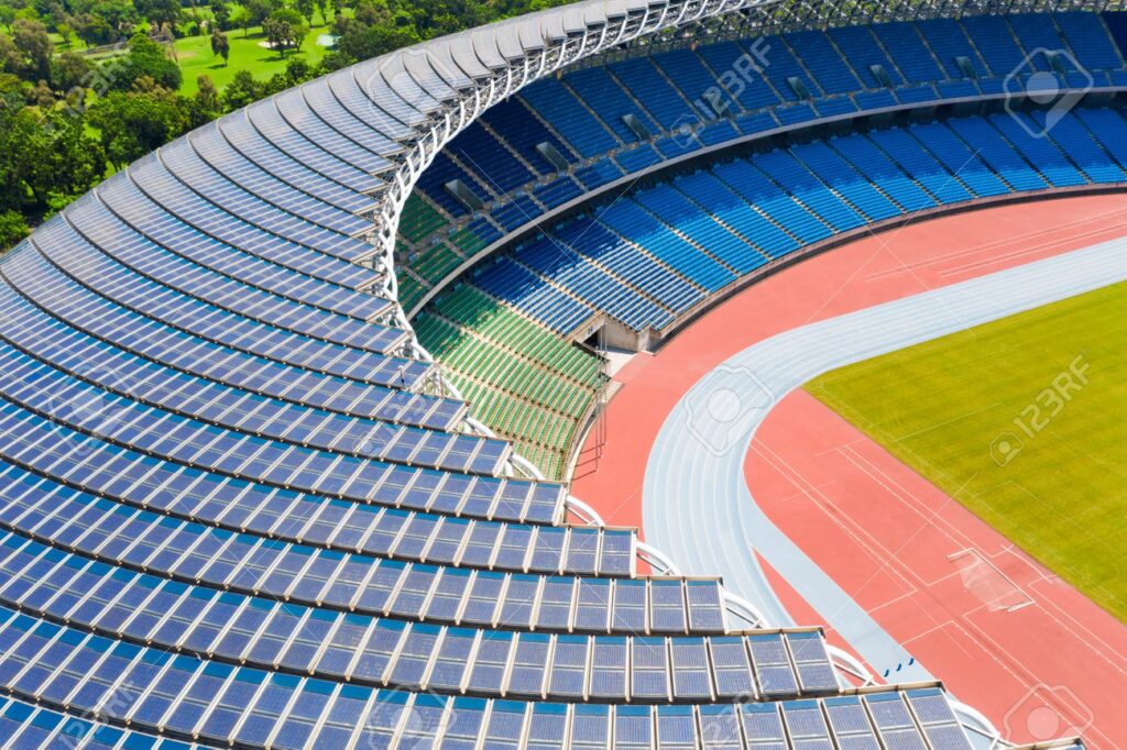 Estadios Solares: Energía del Futuro en el Deporte